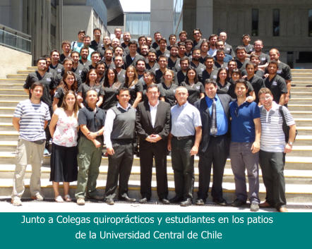 Docente de la carrera de quiropráctica